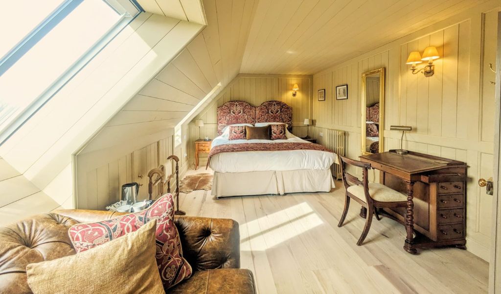 Winton Castle Attic Bedrooms