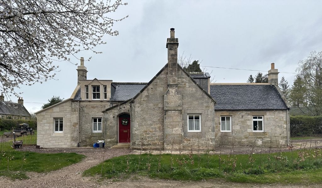 Restoration of 19th Century Jacobean Revival Cottage