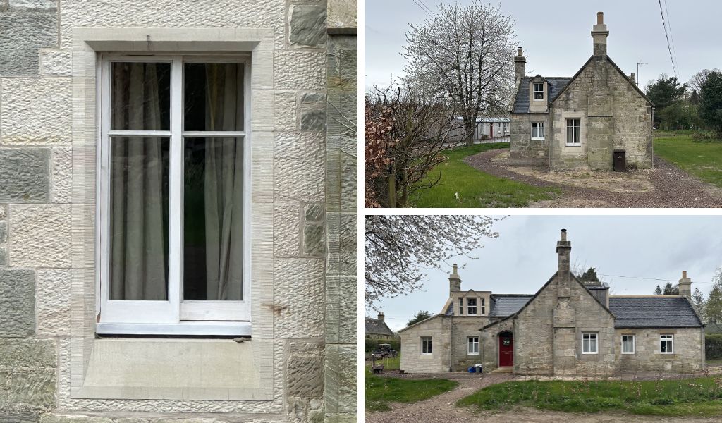Restoration of 19th Century Jacobean Revival Cottage
